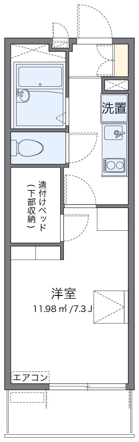 Preview floorplan of leopalace Tre