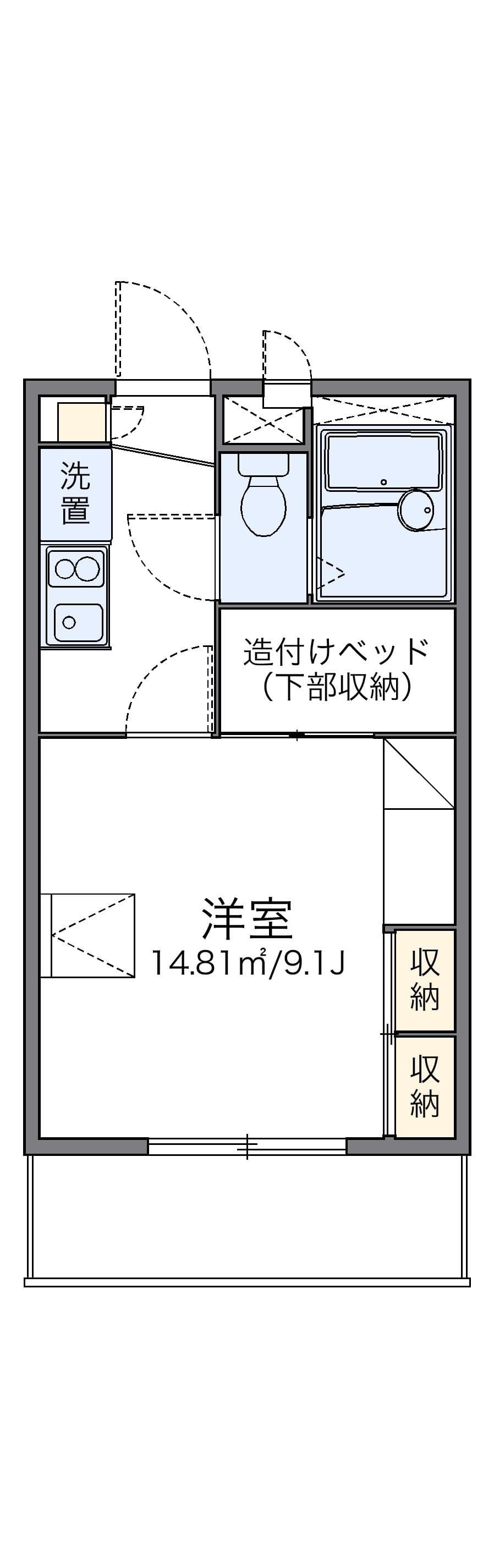 Preview floorplan of leopalace Arami