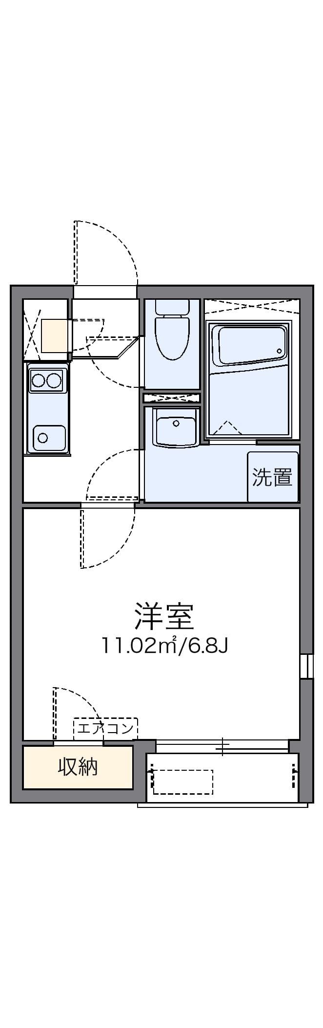 Preview floorplan of LEONEXT Shin Corpo Urayasu