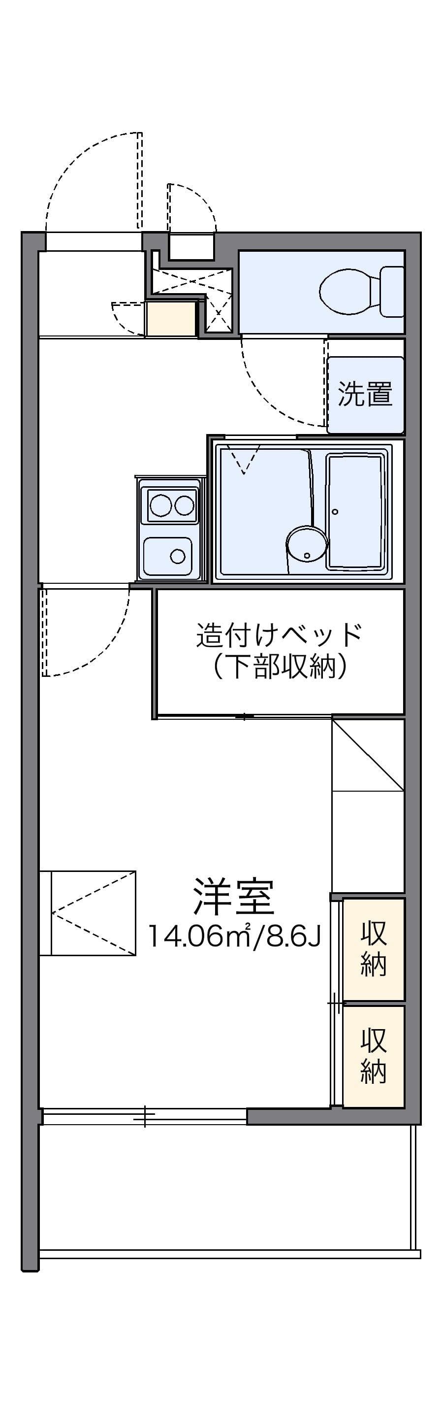 Preview floorplan of leopalace Hide
