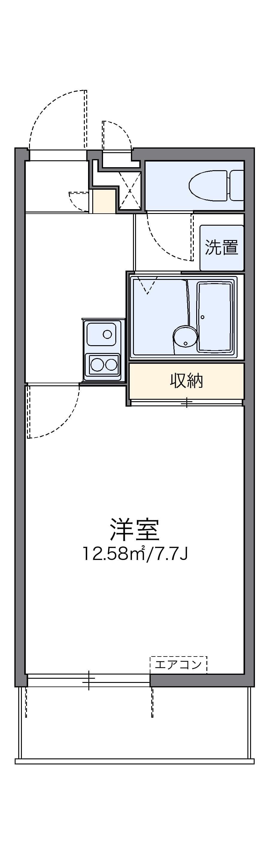 Preview floorplan of leopalace YAMAZAKI