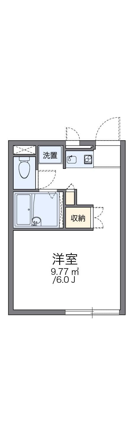 Preview floorplan of leopalace Sensei