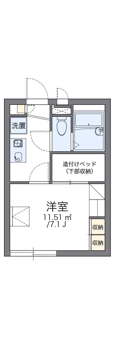Preview floorplan of leopalace KAZUKI II