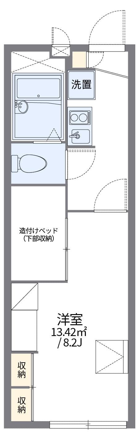 Preview floorplan of leopalace Ayane