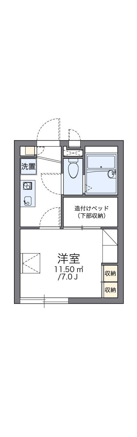 Preview floorplan of leopalace Frontier