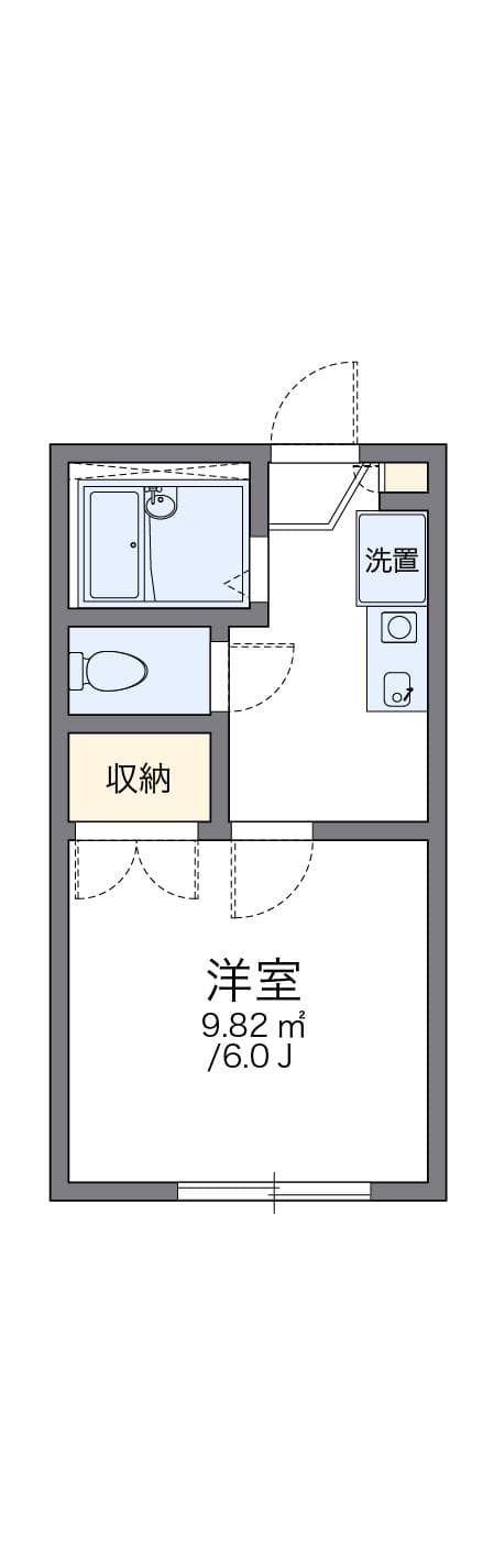 Preview floorplan of leopalace Yukari