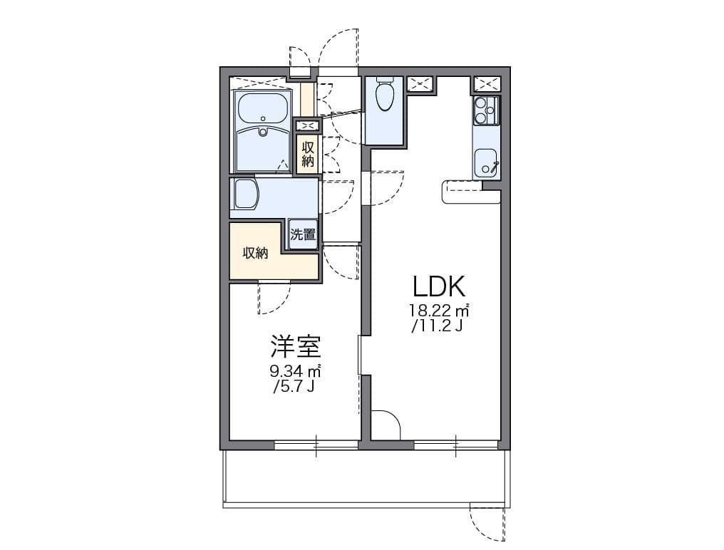 Preview floorplan of leopalace Onoshida II