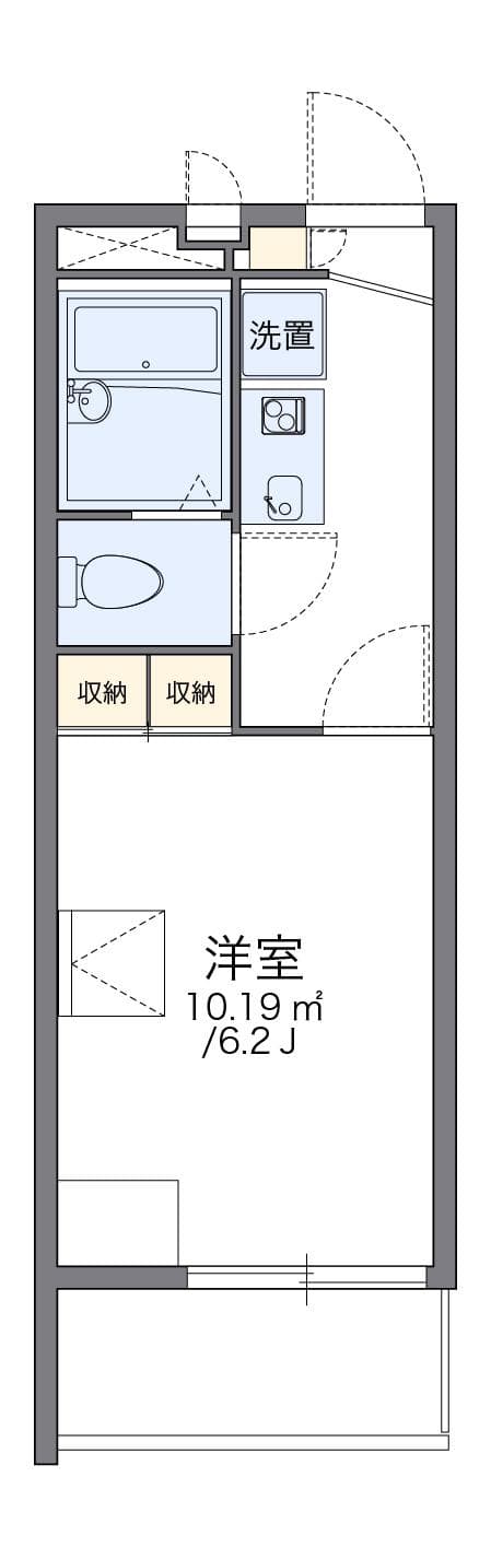 Preview floorplan of leopalace Harmony Land I