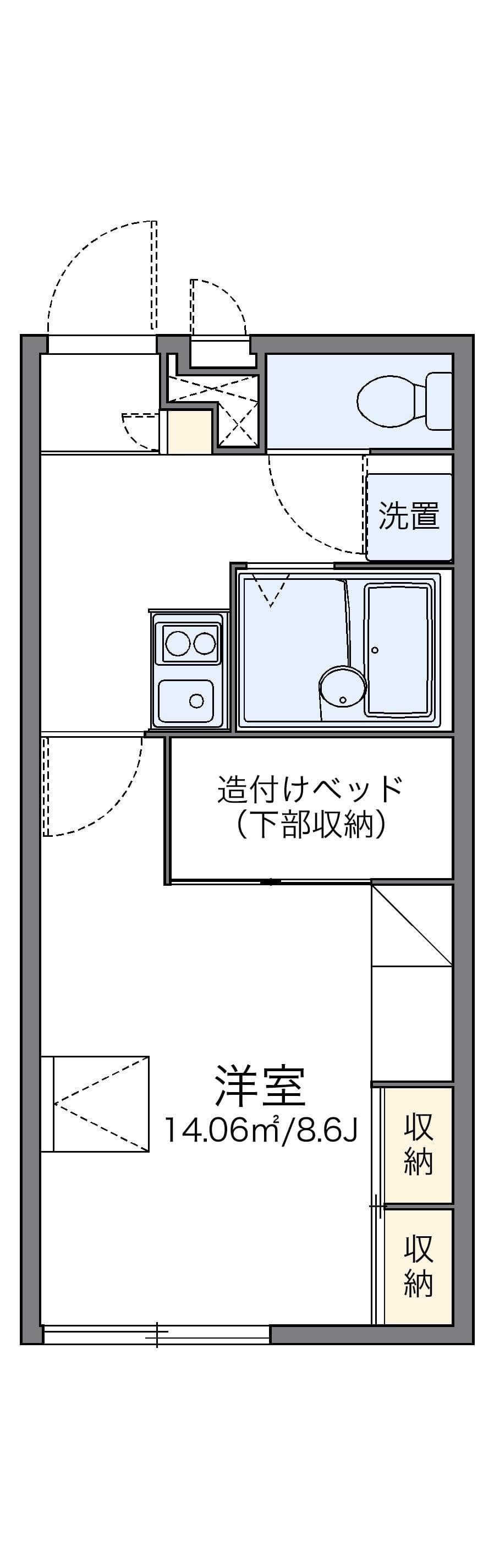 Preview floorplan of leopalace Brighton