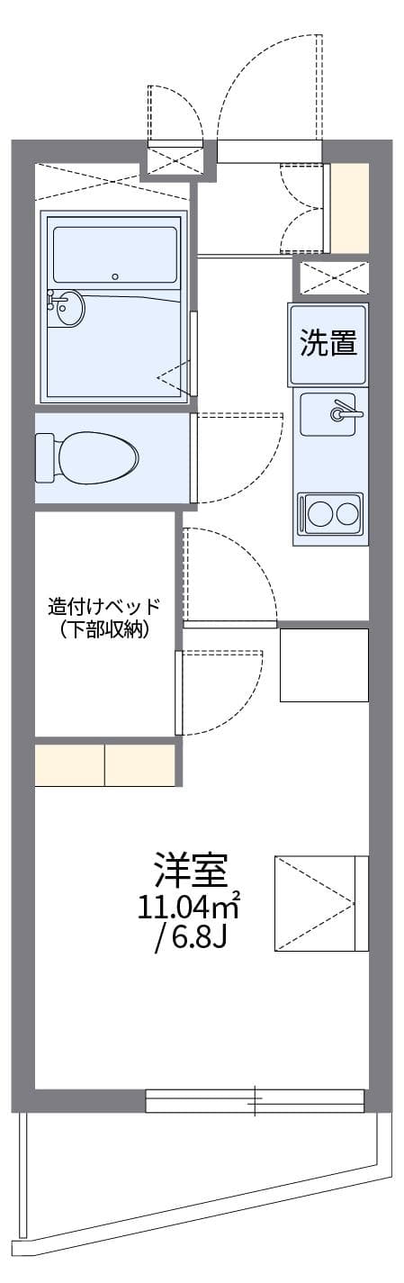 Preview floorplan of leopalace Rue Rokko