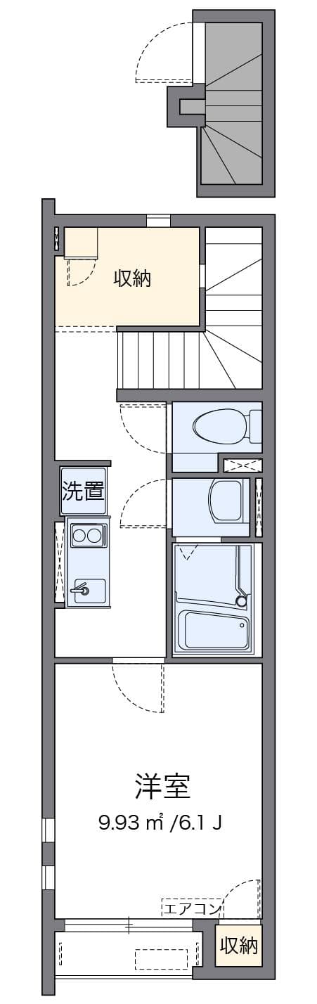 Preview floorplan of CLEINO Ostend