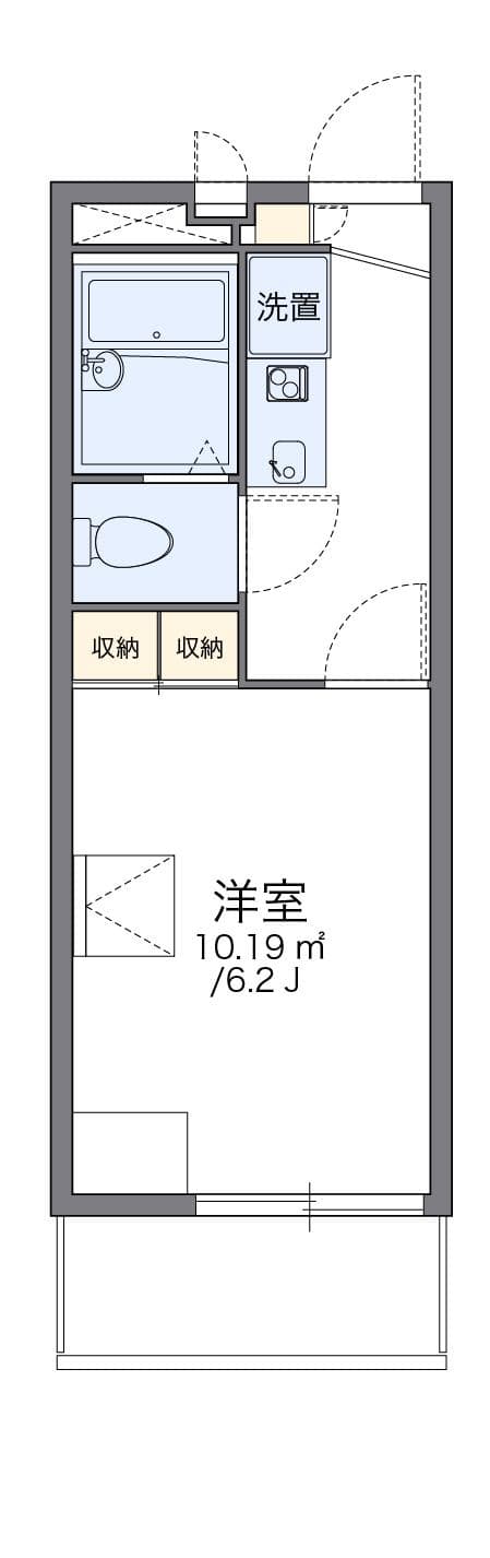 Preview floorplan of leopalace Merveille Midoribashi