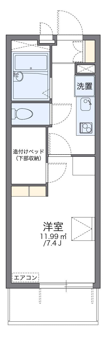Preview floorplan of leopalace Toki