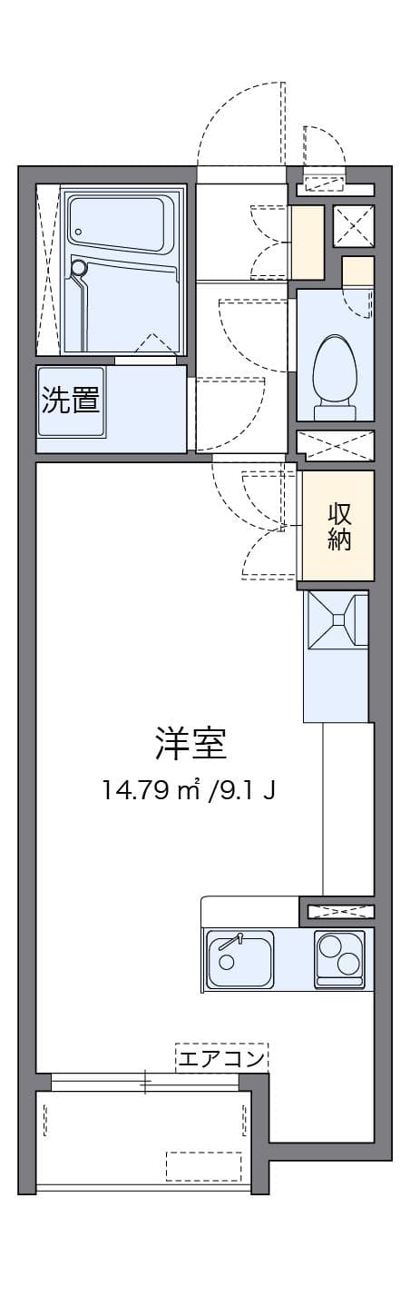Preview floorplan of LEONEXT Oota Nishikan