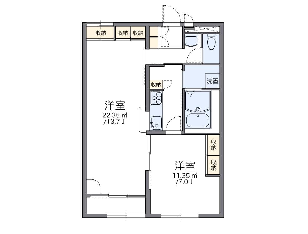 Preview floorplan of leopalace Marron Heights III