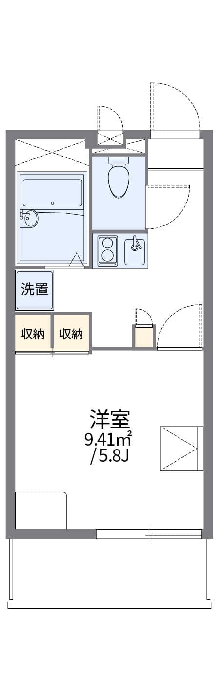 Preview floorplan of leopalace SAKU