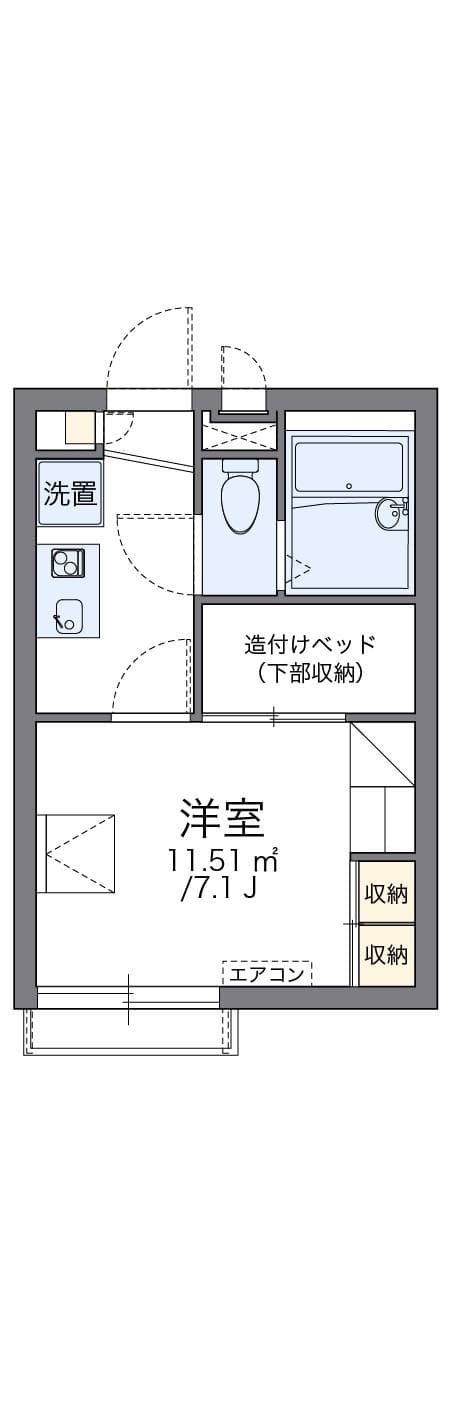 Preview floorplan of leopalace Misao