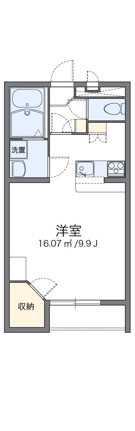 Preview floorplan of leopalace Sun City Furuya III