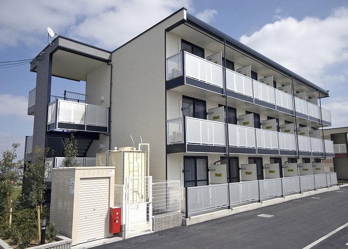 Main exterior of leopalace Le Ciel Bleu Kanaoka II