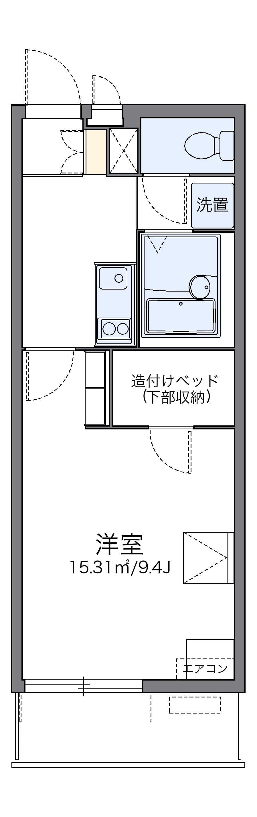 Preview floorplan of leopalace Sawa