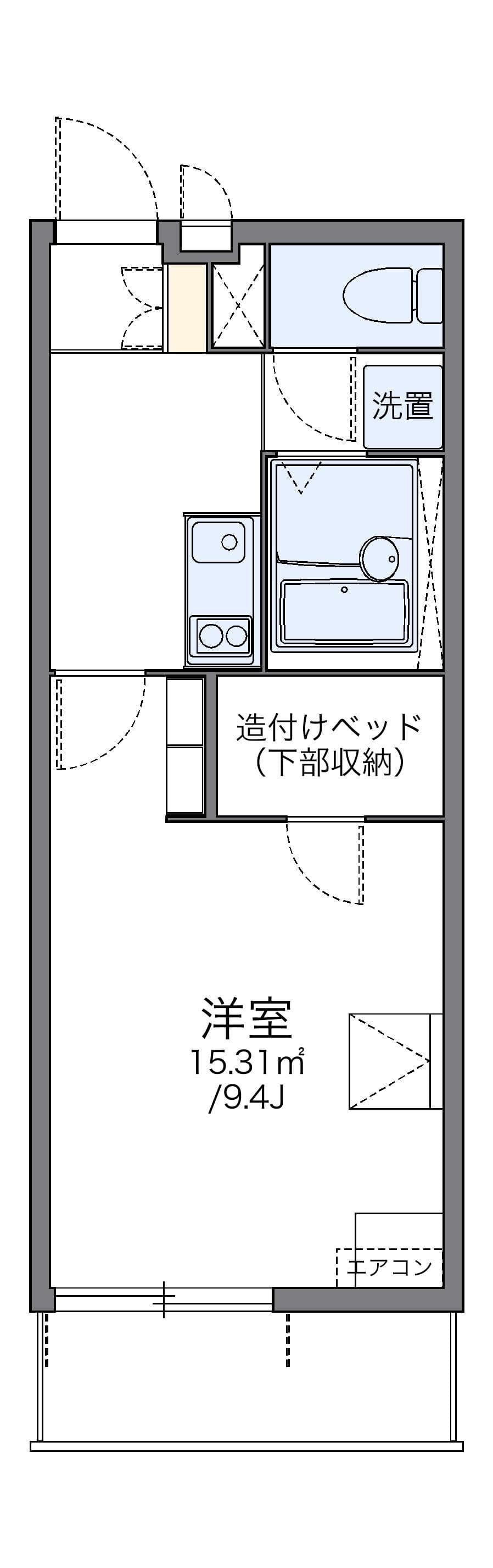 Preview floorplan of leopalace Sakura II