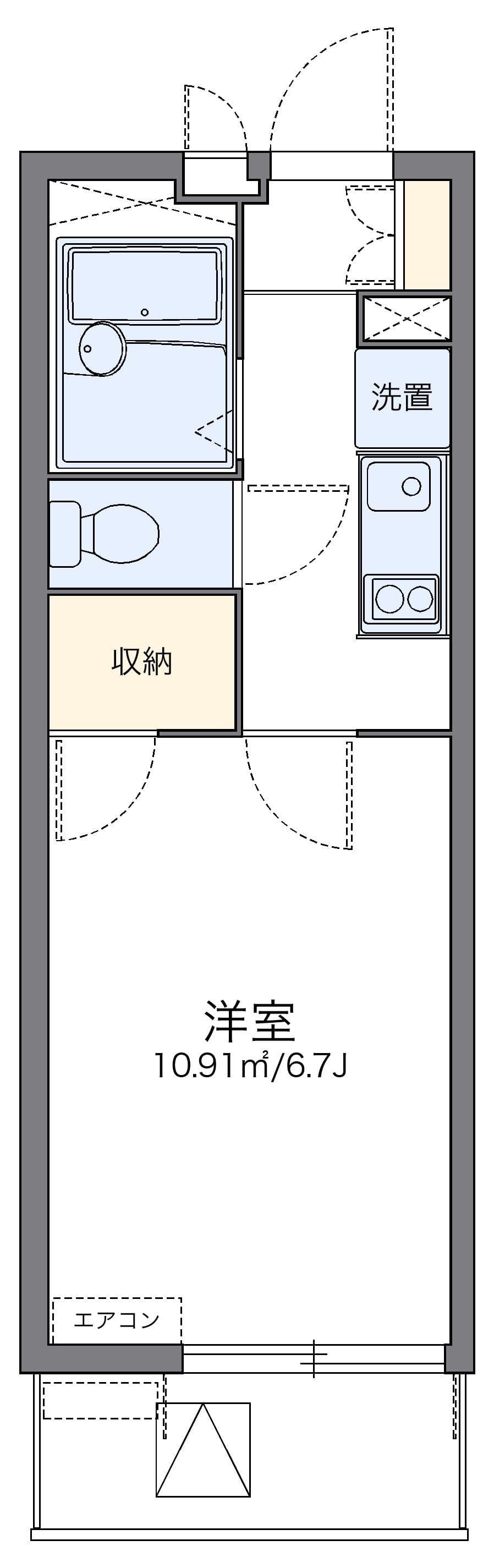 Preview floorplan of leopalace Alegria