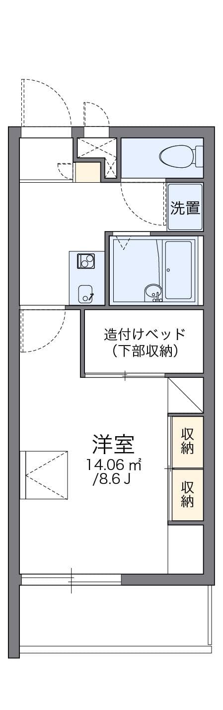 Preview floorplan of leopalace Friends II