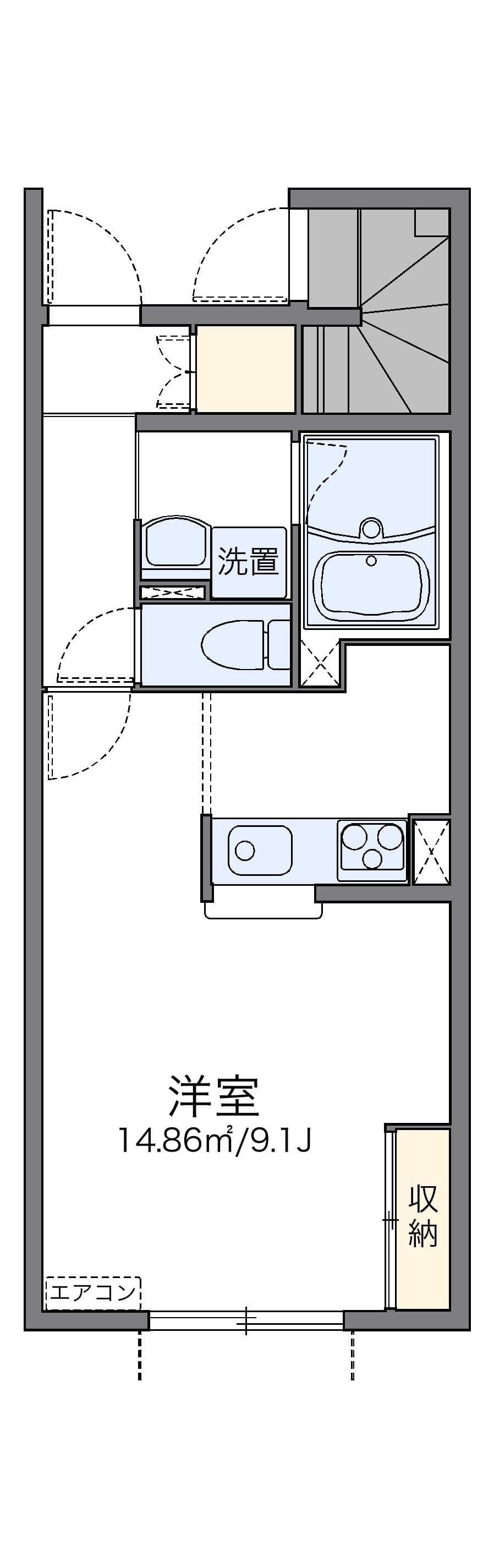 Preview floorplan of LEONEXT Onsen Machi