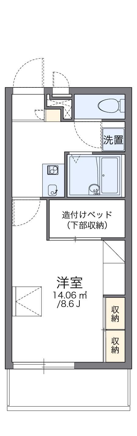 Preview floorplan of leopalace Oak