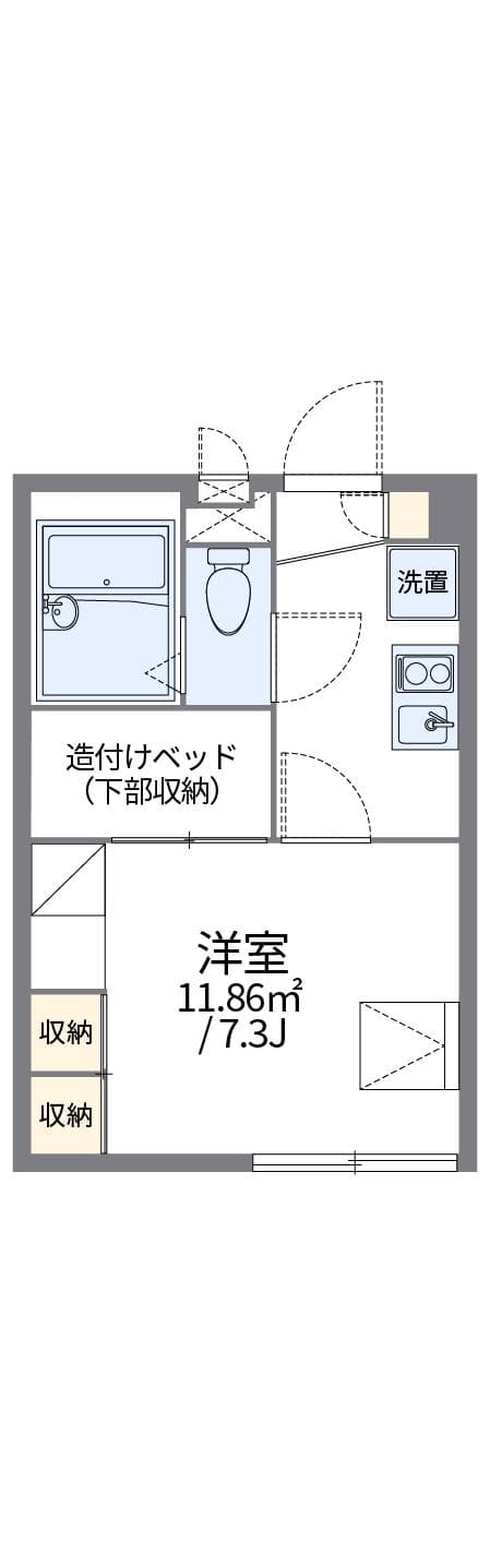 Preview floorplan of leopalace Suehiro Garden