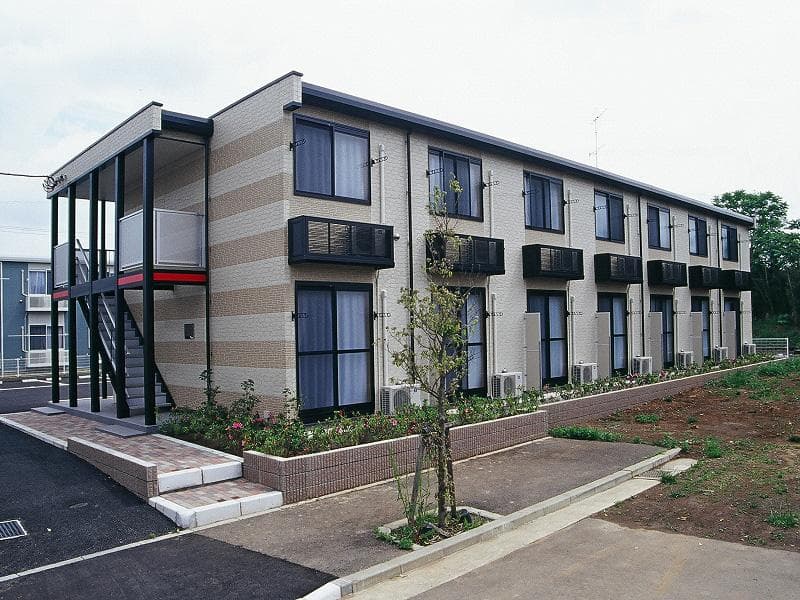 Main exterior of leopalace Camellia Hitachino II