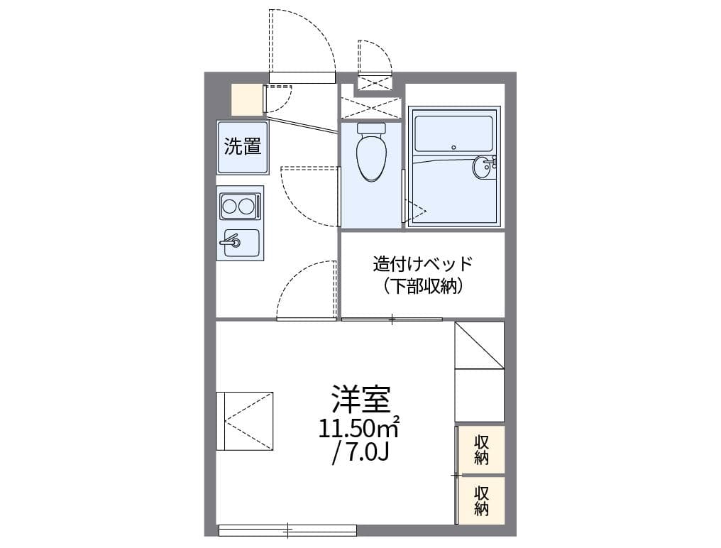 Preview floorplan of leopalace Sunny Court Ishigaki II