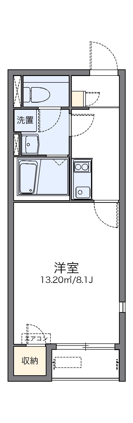Preview floorplan of LEONEXT Honjin B