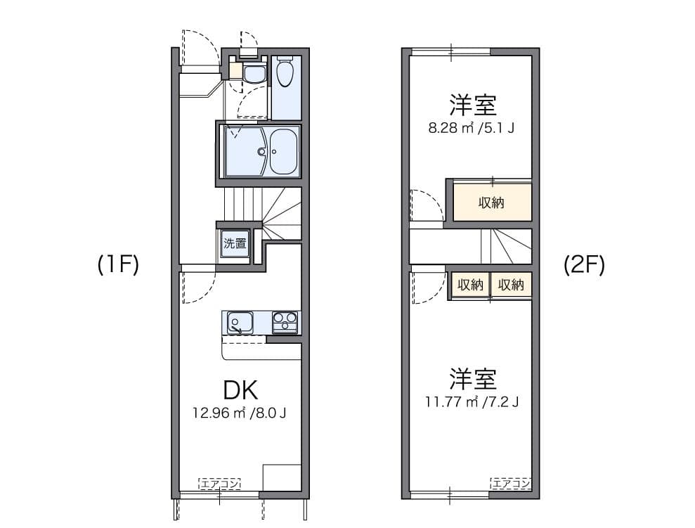 Preview floorplan of leopalace Kanaya