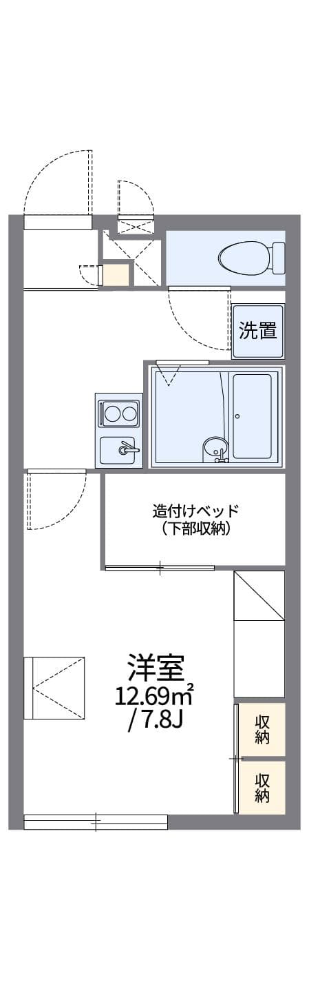 Preview floorplan of leopalace Hibarino