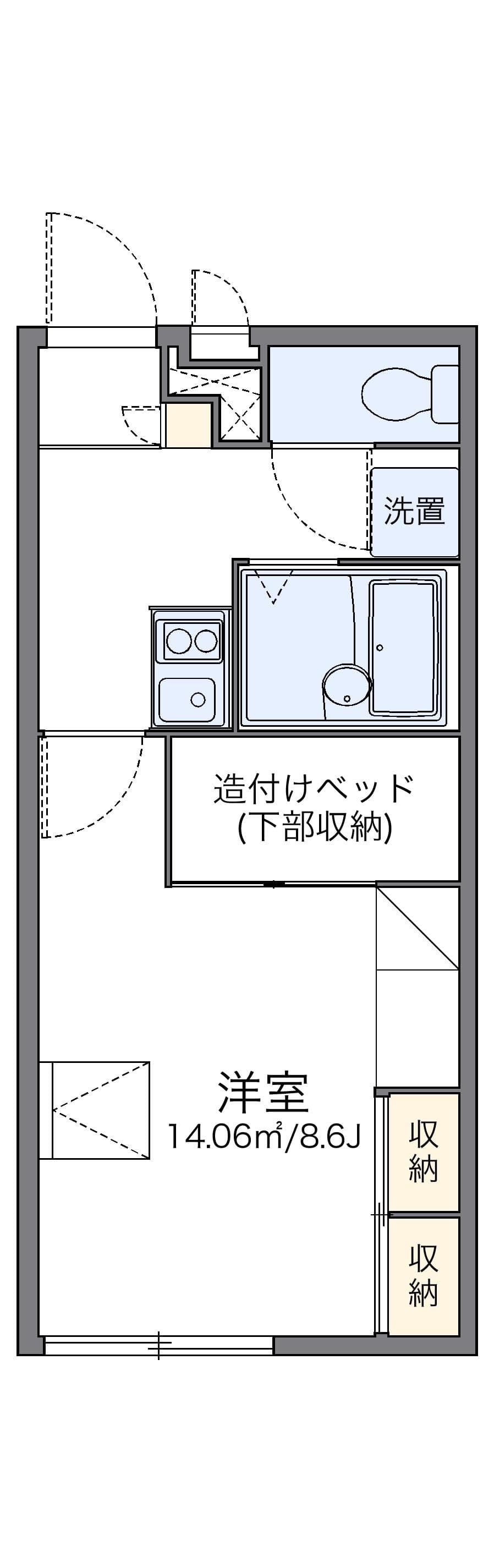 Preview floorplan of leopalace Maison Konan II