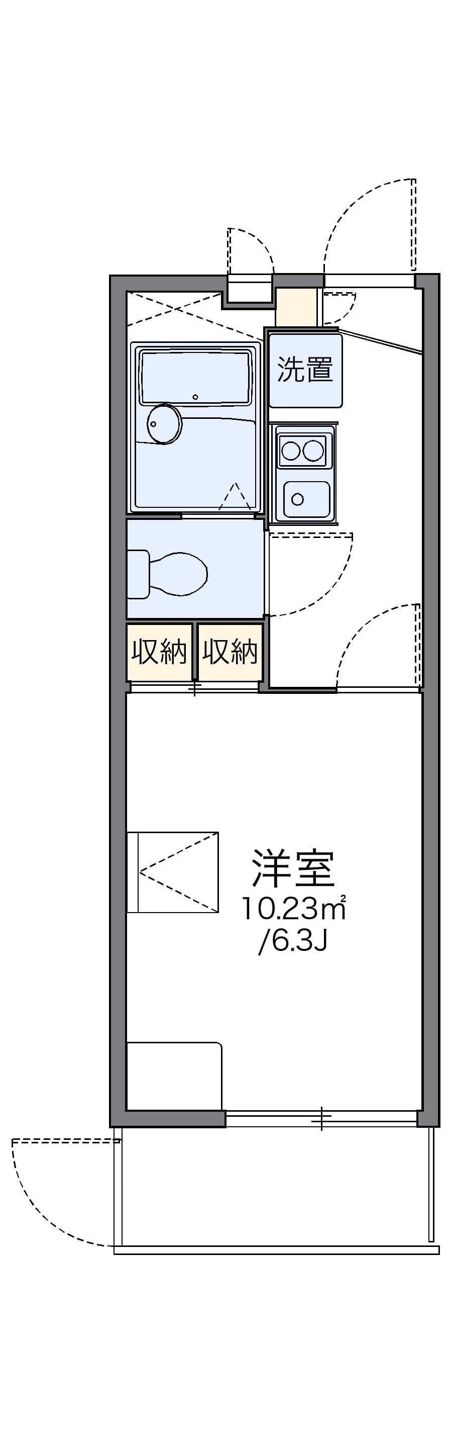 Preview floorplan of leopalace Grace SHINO