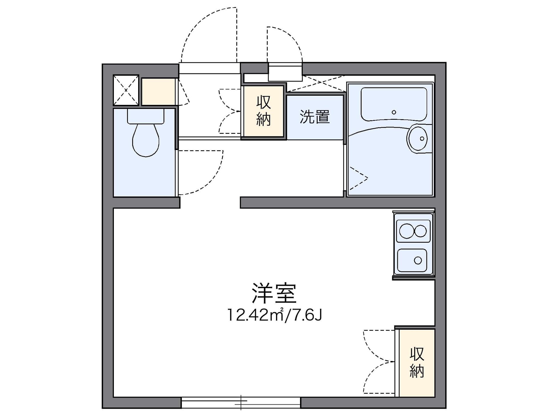 Preview floorplan of leopalace Demeure Ritsu
