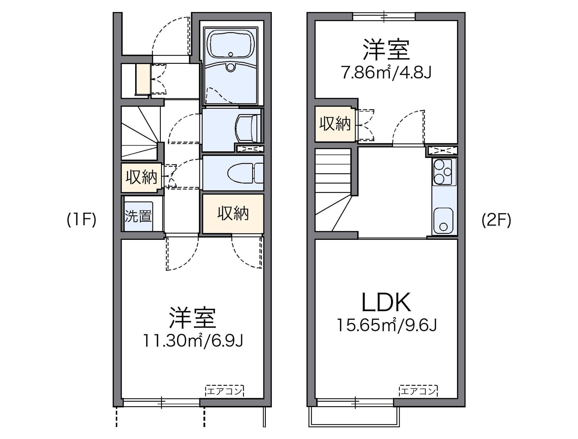 Preview floorplan of LEONEXT Aozora Higashi