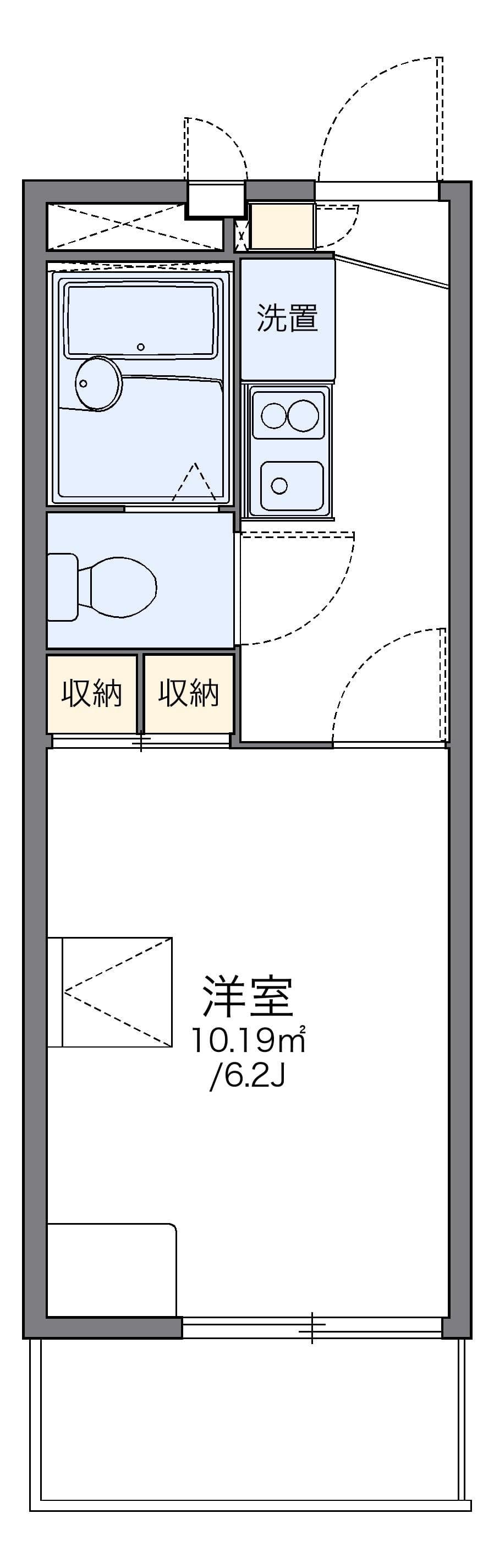 Preview floorplan of leopalace Mitsuba