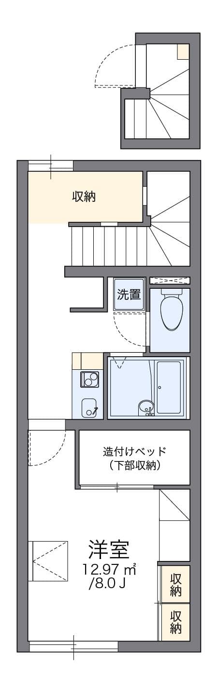 Preview floorplan of leopalace Sakuramachi