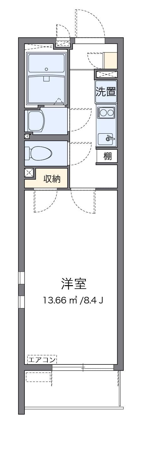 Preview floorplan of CLEINO Luna Lumiere Misato