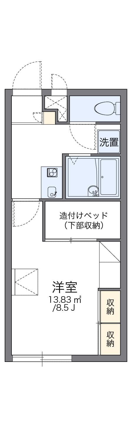Preview floorplan of leopalace Tomimori