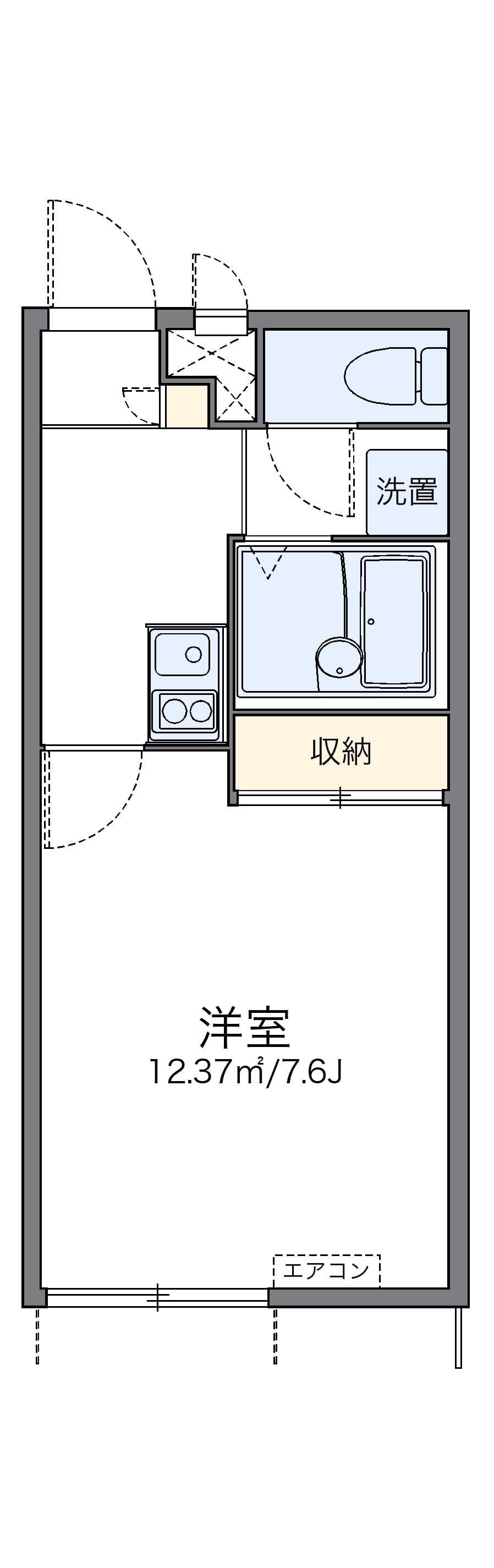 Preview floorplan of leopalace Narutaki