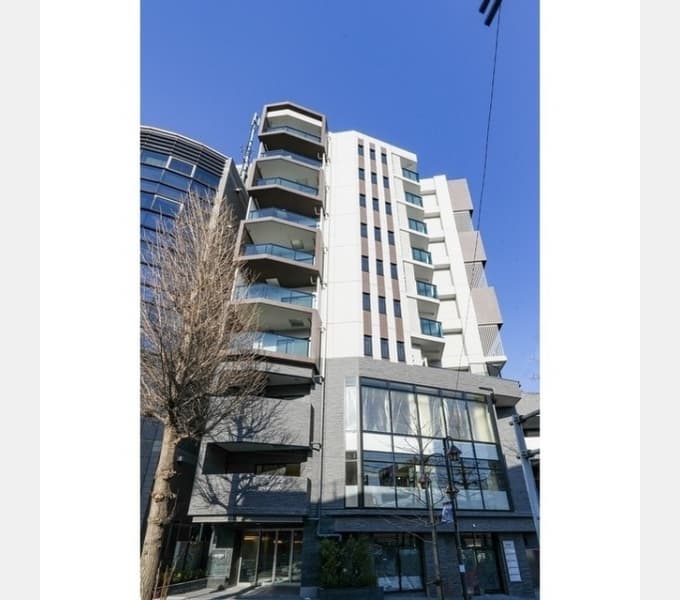 Main exterior of Riverare Saginuma