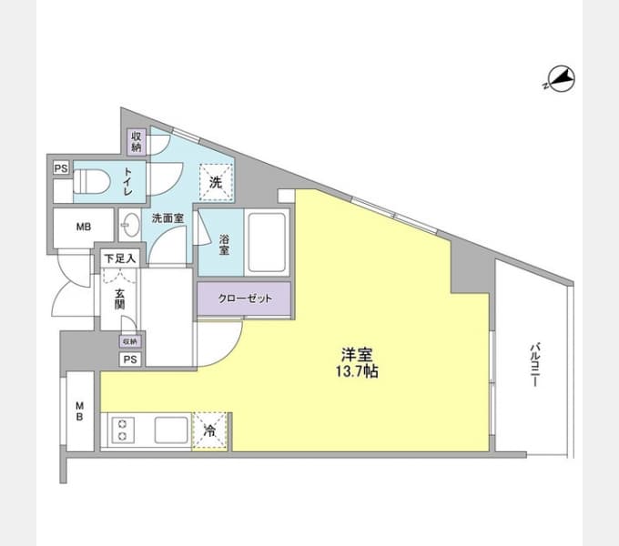 Preview floorplan of Stylio Motosumiyoshi
