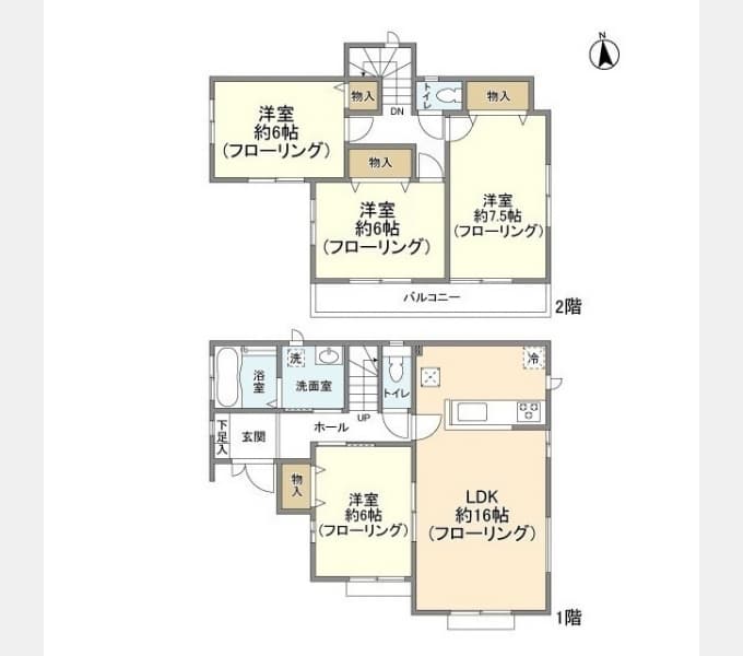 Preview floorplan of Kolet Yokohama Shirayuri