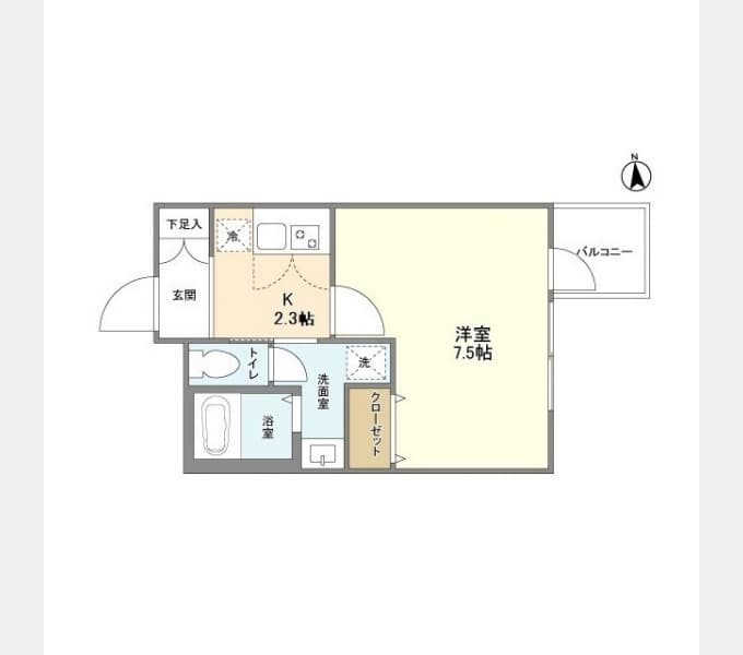 Preview floorplan of Well Square Kyoto Nishijin WEST
