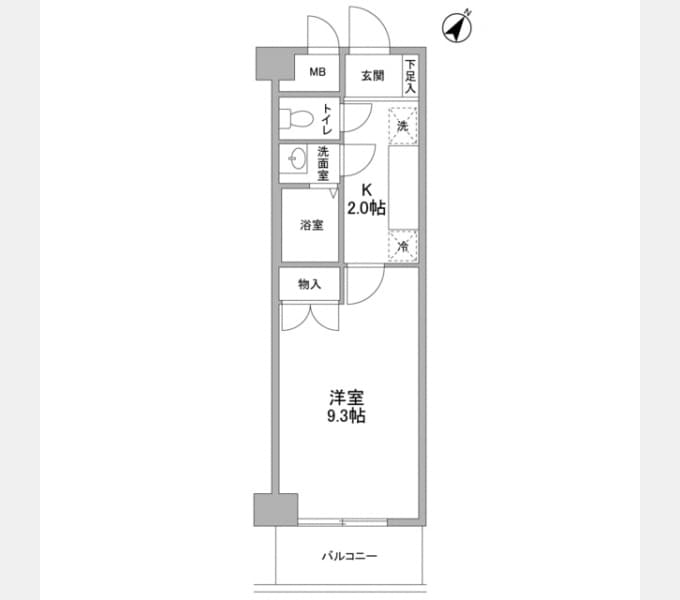 Preview floorplan of CASSIA Higashi Chiba