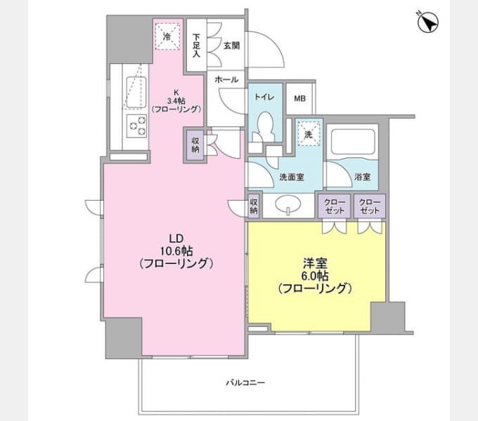 Preview floorplan of Lugente Takanawadai